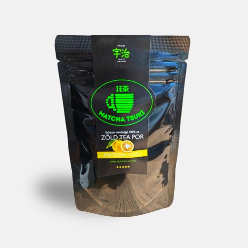 Yuzu ízesítésű matcha tea por