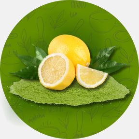 Yuzu ízesítésű matcha tea